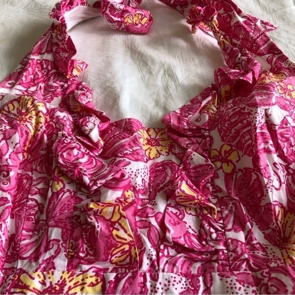Lilly Pulitzer Lavin Chum Bucket Halter Dress - Picture 3 of 12